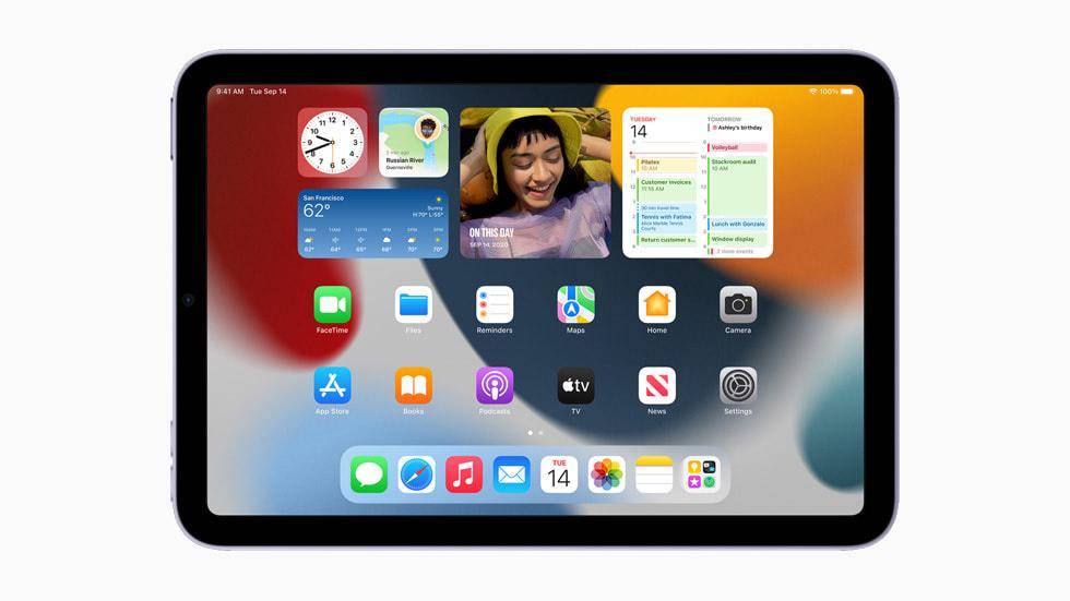 苹果 iPad mini 6 正式发布：有史以来最大的升级