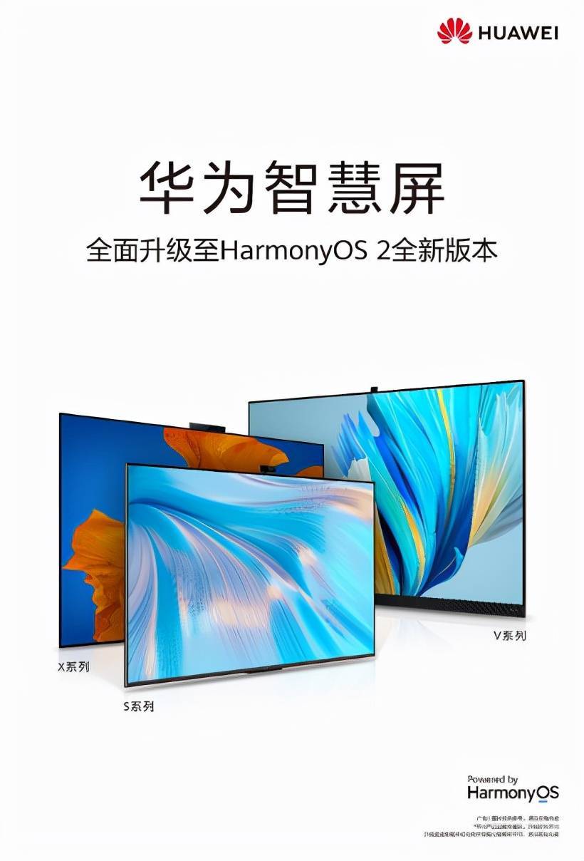 华为智慧屏全系升级HarmonyOS 2 常用常新带给用户更好体验