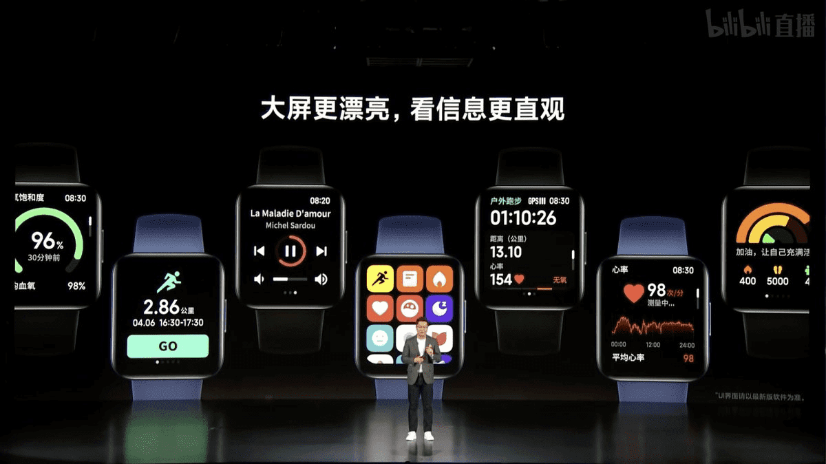 Redmi 发布全新的 Redmi Watch 2，超大屏幕和超长续航售价349元