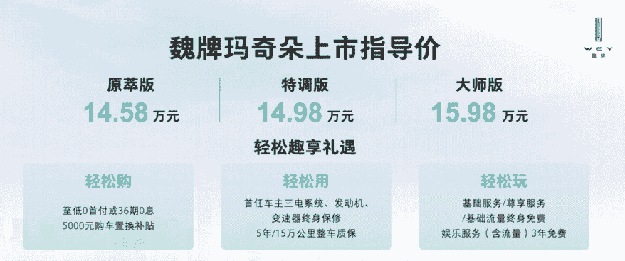 智能混动、智能驾驶、智能座舱全面超越日系 玛奇朵上市让价值大于价格