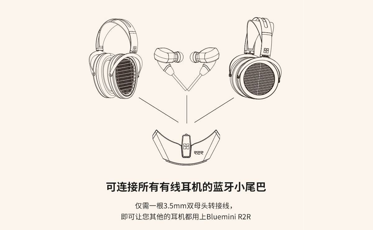 搭载自主DAC“喜马拉雅”芯片的暗夜精灵，HIFIMAN BLUEMINI R2R