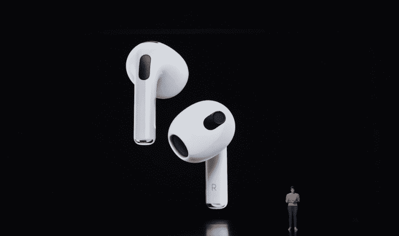 果发布最新 AirPods 3，更为娇小的半入耳式耳机！