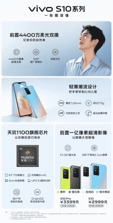 新机官宣！迪信通带你领略vivo S10系列风采！