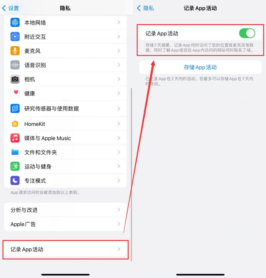 iOS 15可以查看哪些App偷窥你隐私！